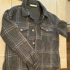 ZARA Men’s Plaid Wool Jacket